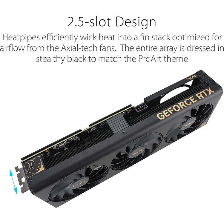 خرید کارت گرافیک Asus ProArt GeForce RTX 4060 Ti OC - حافظه 16 گیگابایت